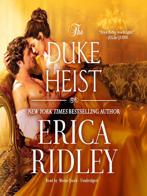 Title details for The Duke Heist by Erica Ridley - Wait list